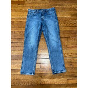 Gap Women's Vintage Slim High Rise Jeans Sz 14L 33x28 Blue Medium Wash Denim